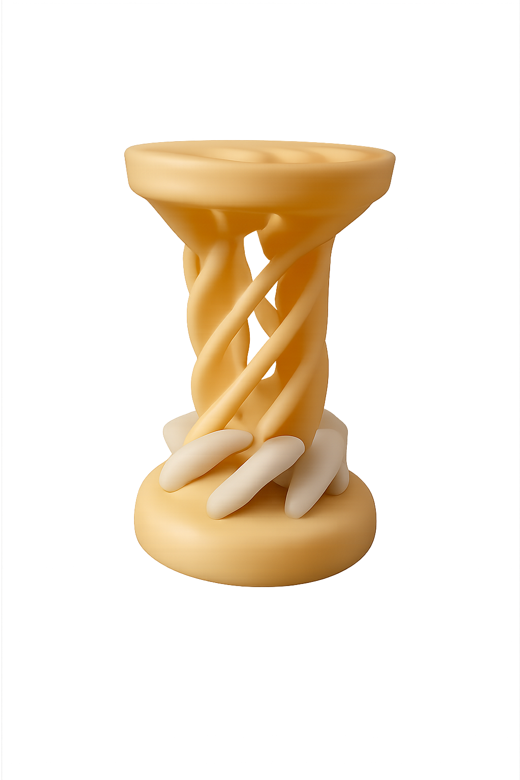 Helix Twist Fidget Sculpture | 3D Printed Desk Toy &amp; Stress Relief Decor