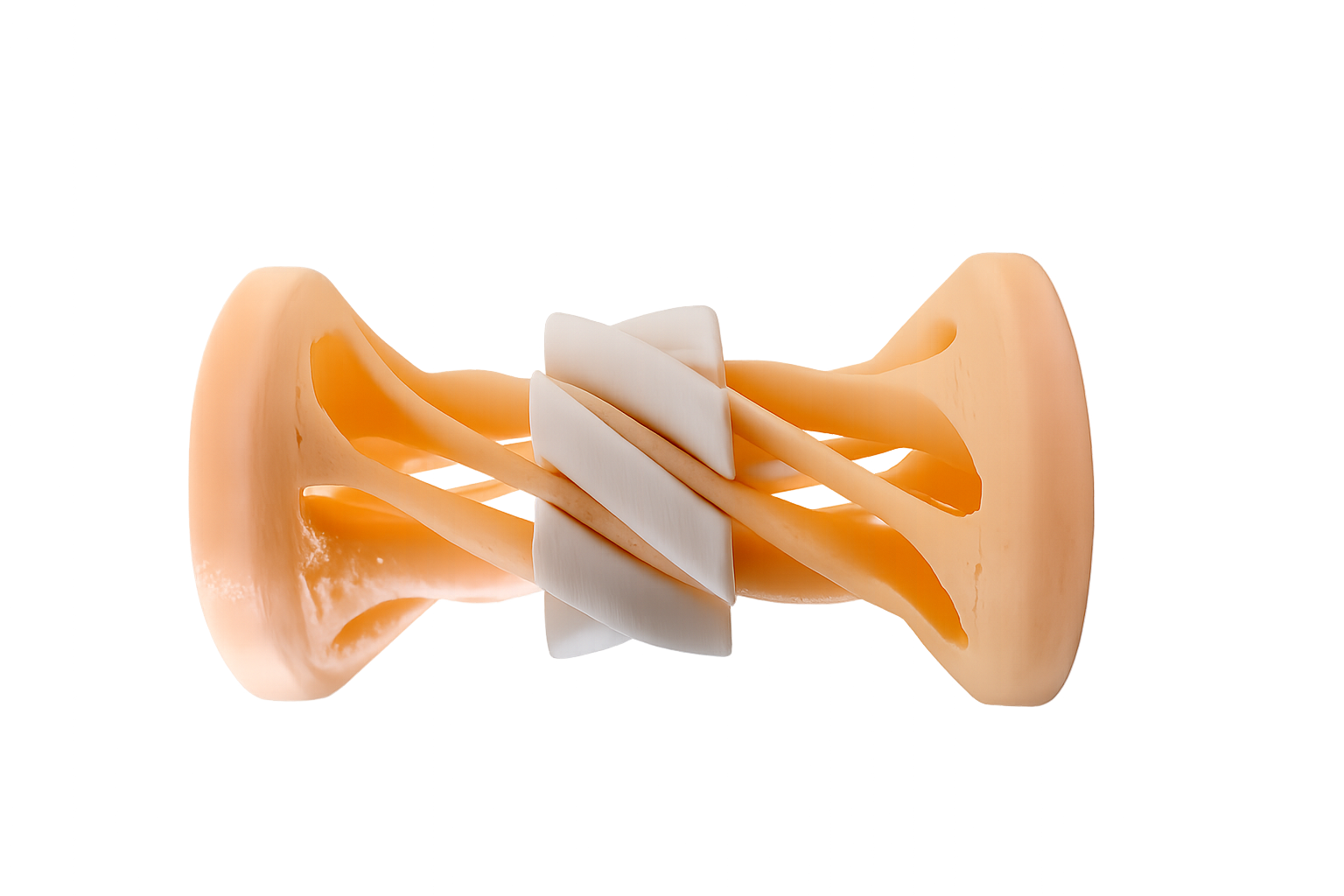 Helix Twist Fidget Sculpture | 3D Printed Desk Toy &amp; Stress Relief Decor