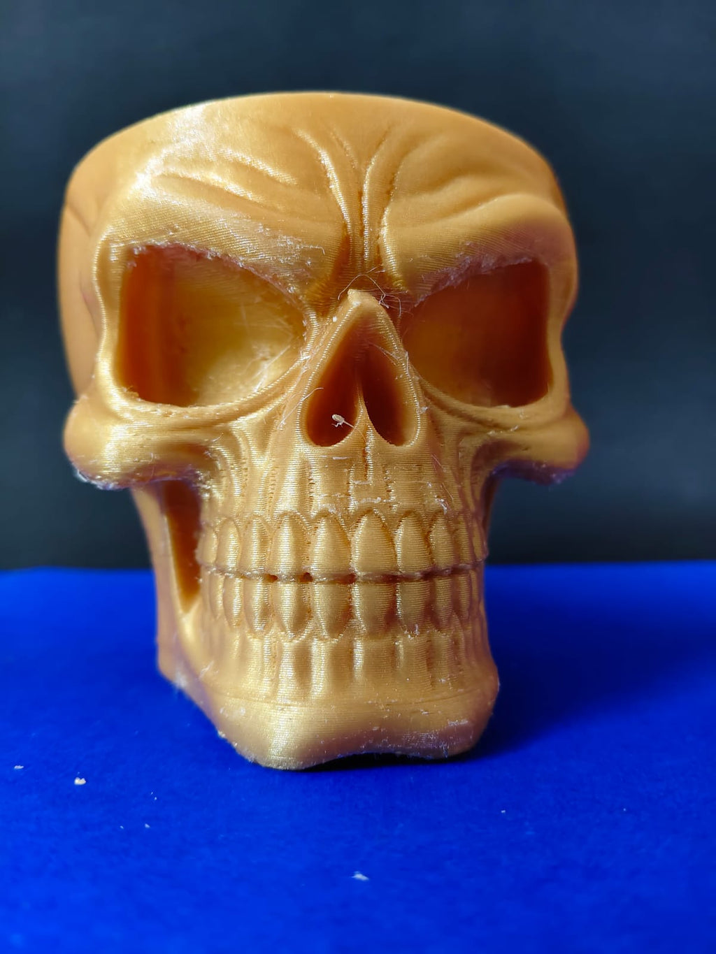 3D Printed Skull Pen Stand | Creative Stationery Holder.