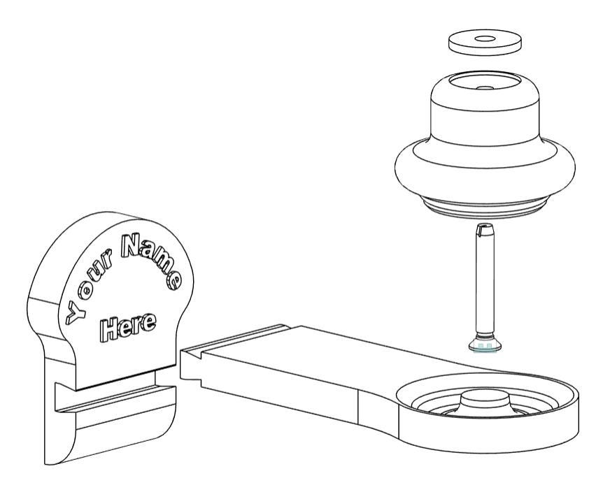 Home Altar Candle Stand – 3D Printed by Phoenix Homecare