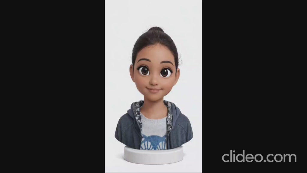 Custom 3D Printed Figurine | Personalized Portrait Sculpture